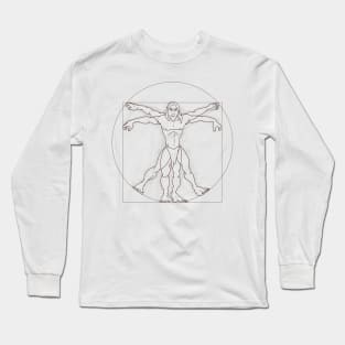 Vitruvian son of man Long Sleeve T-Shirt